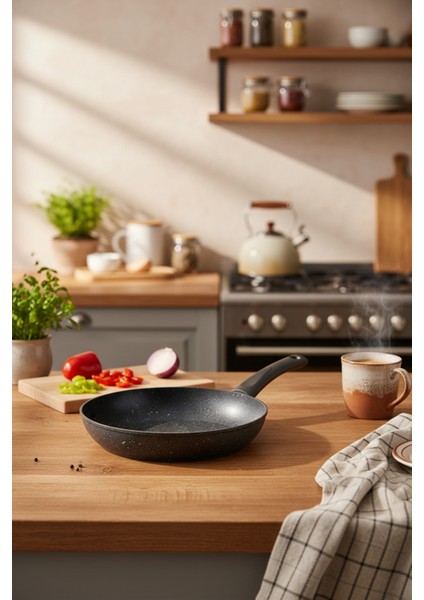 Melcor 9 Parça Granit Tencere Seti Gri fırsatları