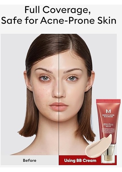 M Perfect Cover Yoğun Kapatıcı Etkili Bb Krem No.21 Açık Bej SPF42/PA+++, 50ML fırsatları