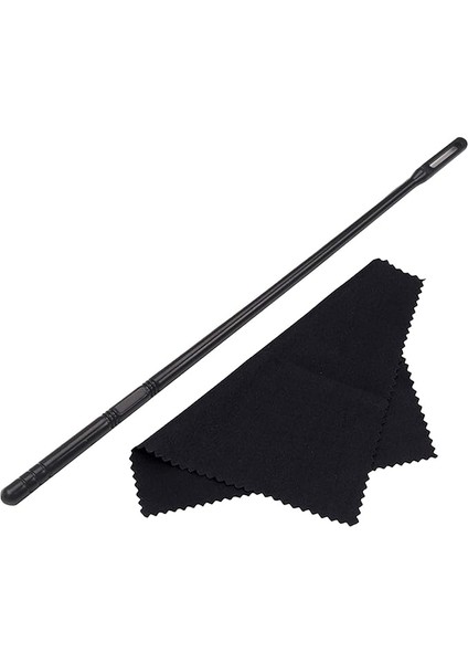 Rüzgar Enstrümanı Aksesuarları Flüt Temizleme Çubuğu Temizleme Çubukları Flüt Temizleme Kiti Için Bezli