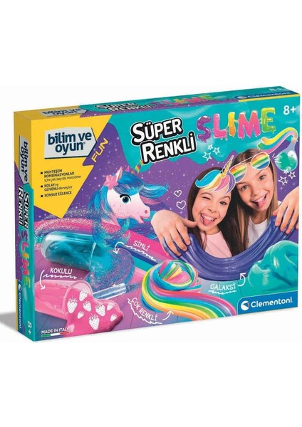 Buğz 64812 Bilim ve Oyun - Süper Renkli Slime +8 Yaş indirimleri