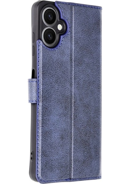 Samsung Galaxy A07 Trend S Plus Kapaklı Kılıf - Lacivert