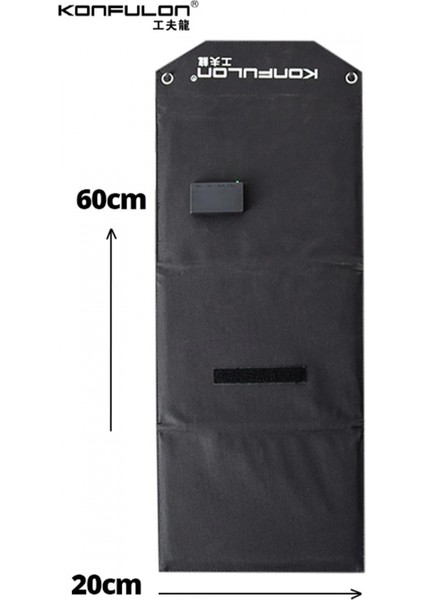 Sh-03 30W Hızlı Şarj Taşınabilir Güneş Enerji Paneli Şarj Istasyonu - Siyah modelleri