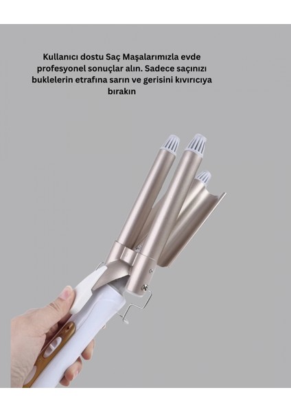 Her Saç Tipine Uygun, Hızlı Isınan Bukle Yapıcı – Evde Kuaför Kalitesinde Sonuç modelleri