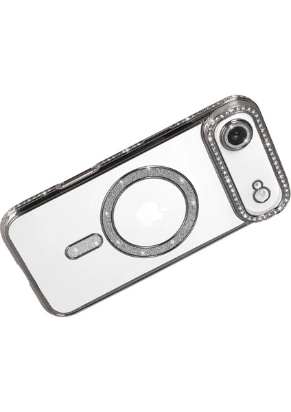 Apple Iphone 17 Air Joke Simli Magneticsafe Kılıf - Gümüş fırsatları