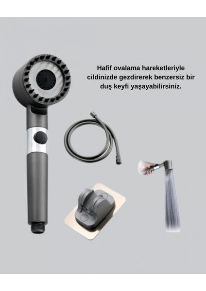 Yeni Nesil Masaj Uçlu Duş Başlığı – Cilt Rahatlatıcı ve Kas Gevşetici Spa Deneyimi fırsatları