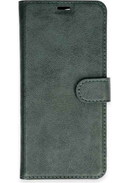 Samsung Galaxy A07 Trend S Plus Kapaklı Kılıf - Yeşil fiyatları