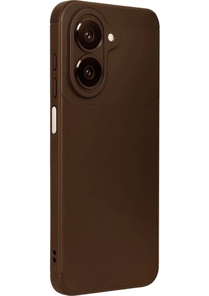 Samsung Galaxy A07 Auto Focus Karbon Kapak - Kahverengi modelleri