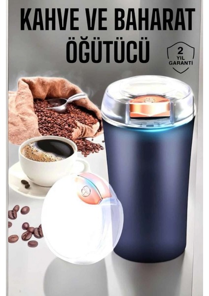 Otomatik Kahve ve Baharat Öğütücü Kolay Ve Taşınabilir