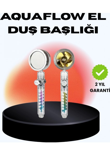 Döner Pervaneli El Duşu Başlığı – Su Tasarruflu, Basınç Artırıcı, Yağmur Etkili