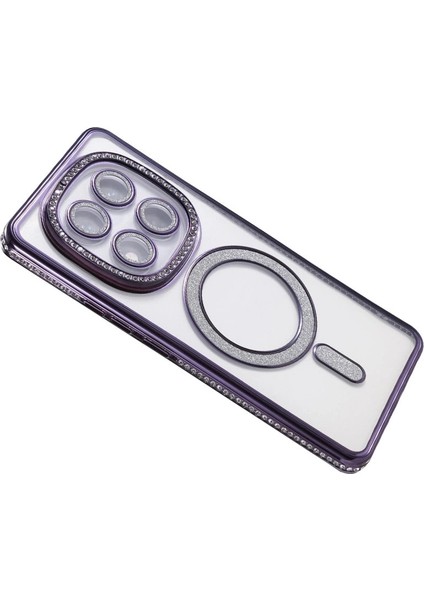Xiaomi Redmi Note 14 Pro 4g Joke Simli Magneticsafe Kılıf - Derin Mor fırsatları