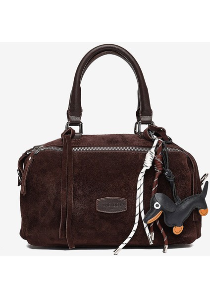 Kadın Kahverengi Hakiki Deri Çapraz Çanta 5K2CN69751 indirimleri
