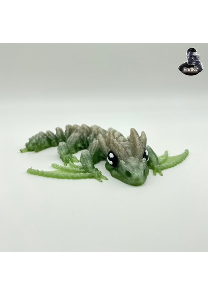 Grass Wyvern + Anahtarlık - Mafsallı - Yerinde Baskı - Destek Yok fırsatları