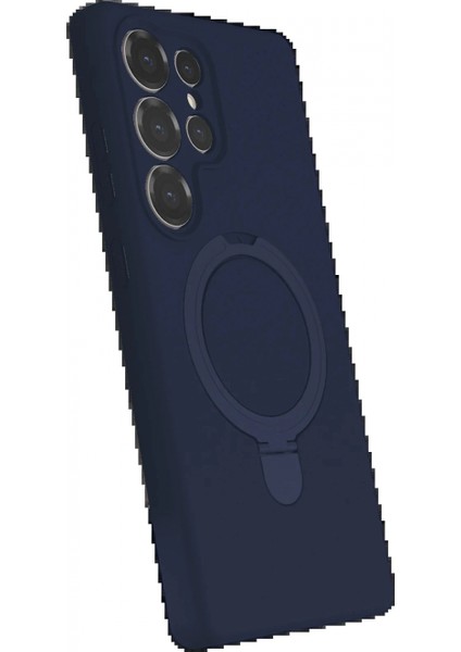 Samsung Galaxy S25 Ultra Regal Magsafe Standlı Kapak - Lacivert fiyatları