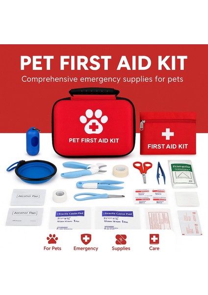 Evcil Hayvan Acil Yardım ve Ihtiyaç Çantası fiyatları