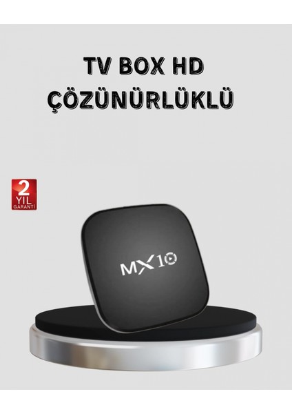 Android 4K Tv Box – Wi-Fi, Bluetooth, Dolby Ses, 60 Fps Ultra Hd