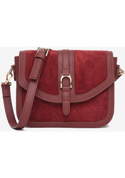 Kadın Bordo Hakiki Deri Çapraz Çanta 5K2CN69787 indirimleri