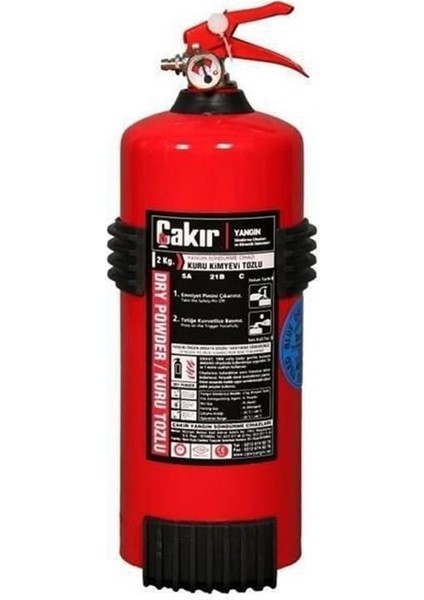 Yangın Tüpü 2 kg Abc Tozlu