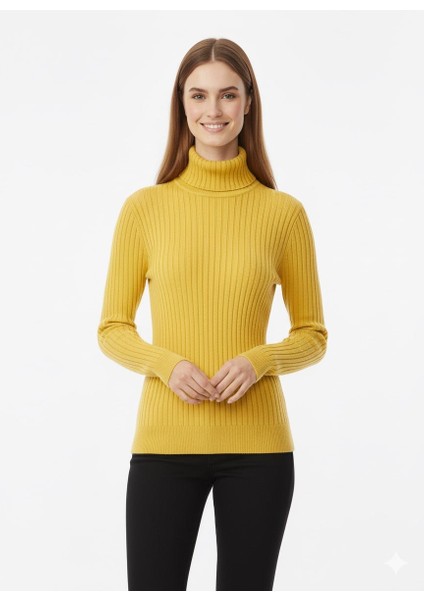 Kadın Fitilli Balıkçı Kazak 4851