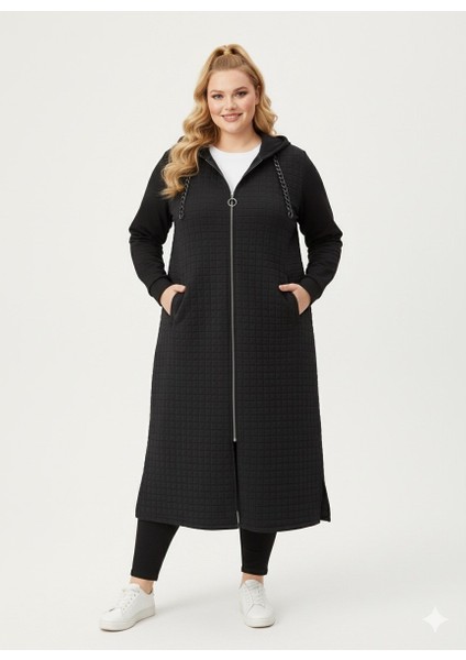 Kadın Yaka Zincirli Kap 7546