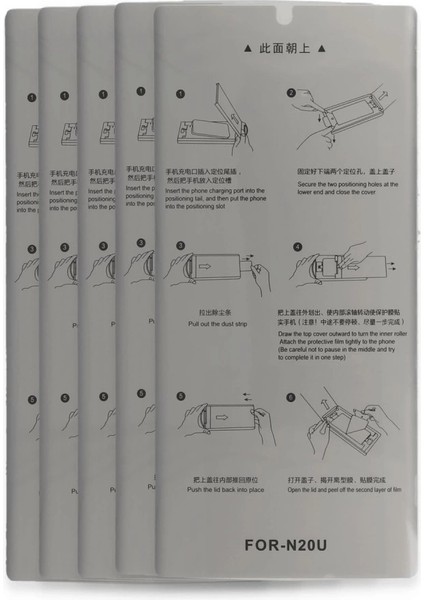 Joko Samsung Galaxy Note 20 Ultra Autokit 5in1 Fiber Hayalet Polymer Nano Ekran Koruyucu modelleri
