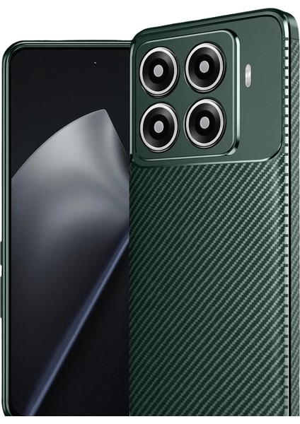 Xiaomi Mi 15T Pro Auto Focus Karbon Kapak - Koyu Yeşil fiyatları