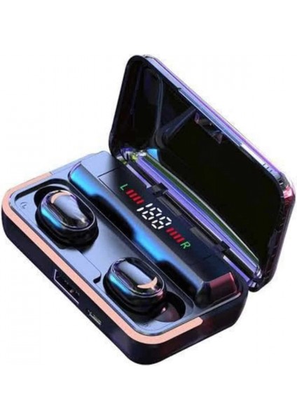 Bluetooth Kulaklık Dijital Şarj Göstergeli Powerbankli Bass Özellikli Kablosuz Kulakiçi 5.1 Mikrofonlu indirimleri