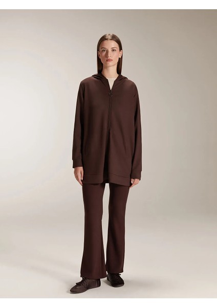 Lcwaıkıkı Classic Kahverengi Ispanyol Paça Kadın Tayt Pantolon fırsatları