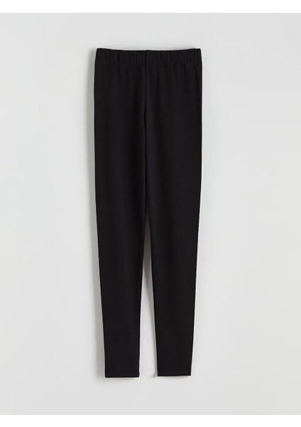 Lcw Vision Siyah Yüksek Bel Kadın Tayt modelleri