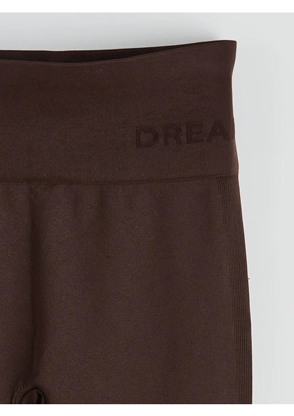 Lcw Dream Kahverengi Yüksek Bel Kadın Tayt fırsatları