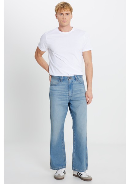 %100 Pamuk Loose Fit Rahat Kesim Cepli Jean Kot Denim Pantolon fiyatları