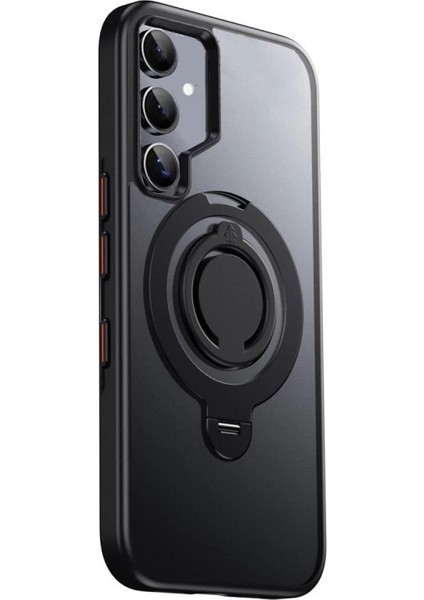 Joko Samsung Galaxy S24 Avatar 360 Dönen Magsafe Kapak - Siyah
