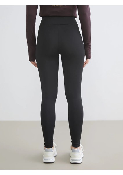 Koor Sport Siyah Yüksek Bel Toparlayıcı Kadın Spor Tayt fırsatları