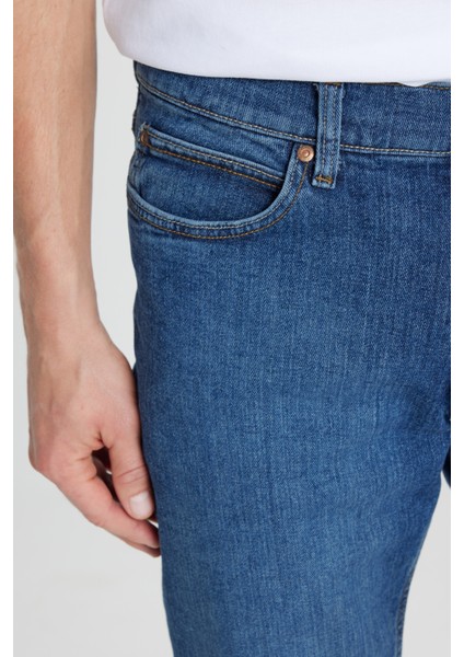 %100 Pamuk Loose Fit Rahat Kesim Jean Kot Denim Pantolon fırsatları