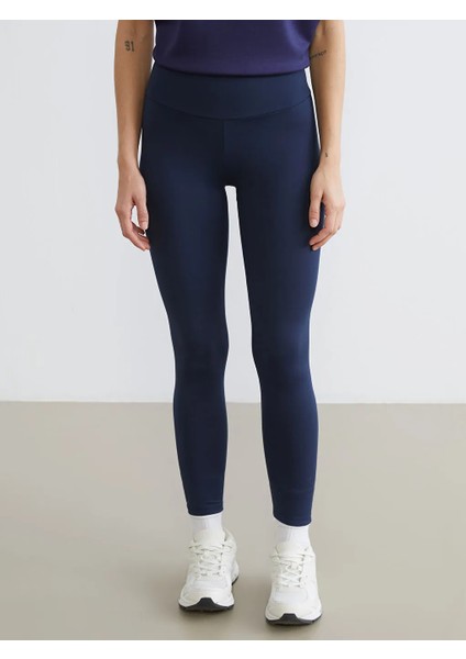 Koor Sport Lacivert Yüksek Bel Toparlayıcı Kadın Spor Tayt fiyatları