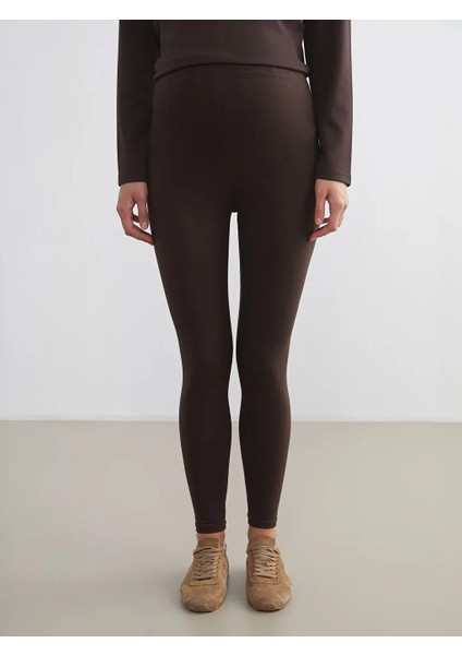 Lcwaıkıkı Maternity Kahverengi Karın Panelli Hamile Tayt fiyatları