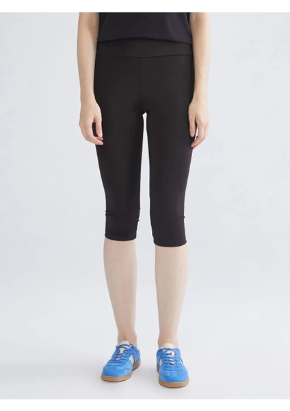Lcw Eco Siyah Beli Lastikli Kadın Tayt fiyatları