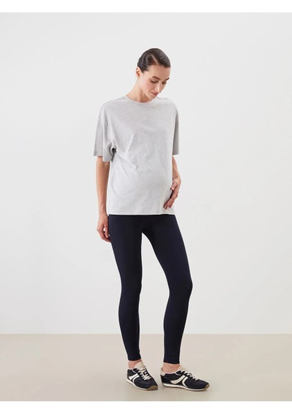 Lcwaıkıkı Maternity Lacivert Karın Panelli Hamile Tayt