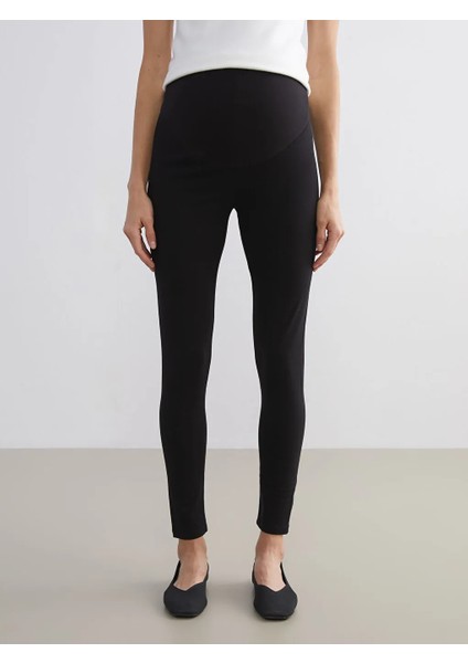 Lcwaıkıkı Maternity Siyah Beli Lastikli Karın Panelli Hamile Tayt fiyatları