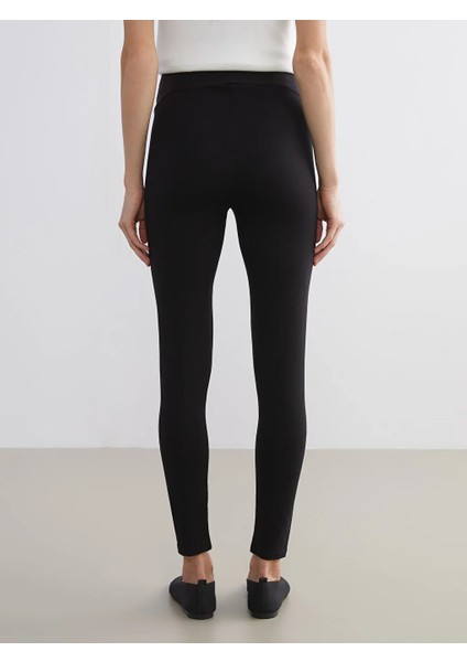 Lcwaıkıkı Maternity Siyah Beli Lastikli Karın Panelli Hamile Tayt fırsatları