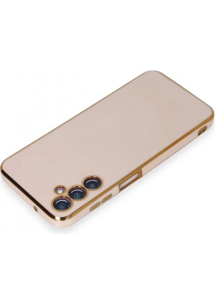 Samsung Galaxy M14 5g Kılıf Volet Silikon - Pembe modelleri
