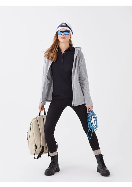 Lcw Outdoor Siyah Beli Lastikli Kadın Outdoor Tayt fiyatları