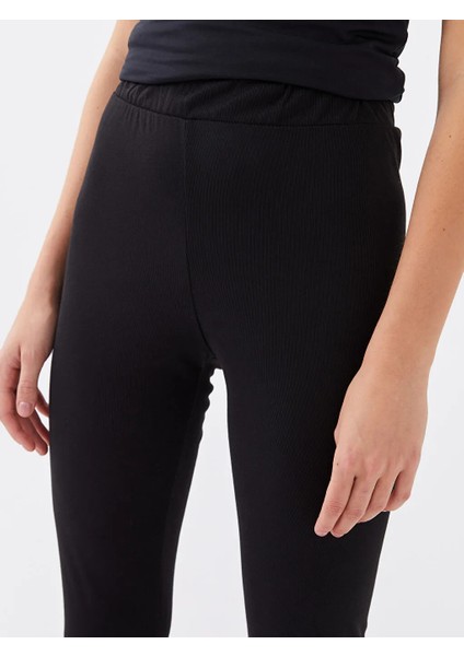 Lcw Outdoor Siyah Beli Lastikli Kadın Outdoor Tayt modelleri