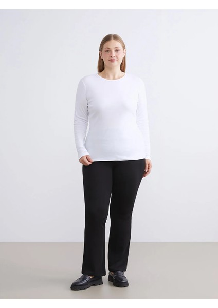 Lcwaıkıkı Classic Siyah Ispanyol Paça Kadın Tayt Pantolon fiyatları