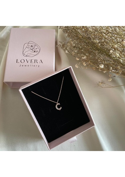 925 Ayar Gümüş Rose Ç Harfli Kolye Rose | Kadın Zarif Hediyelik Takı Şık Doğum Günü Hediyesi fiyatları