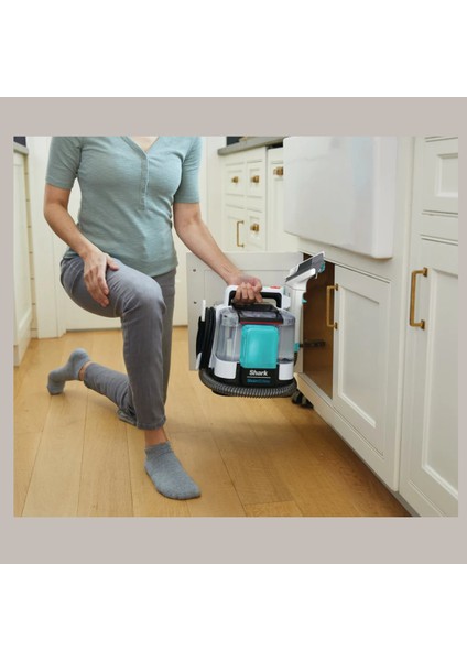 Ninja Kolay Taşınabilir Halı ve Koltuk Temizleme Makinesi Beyaz