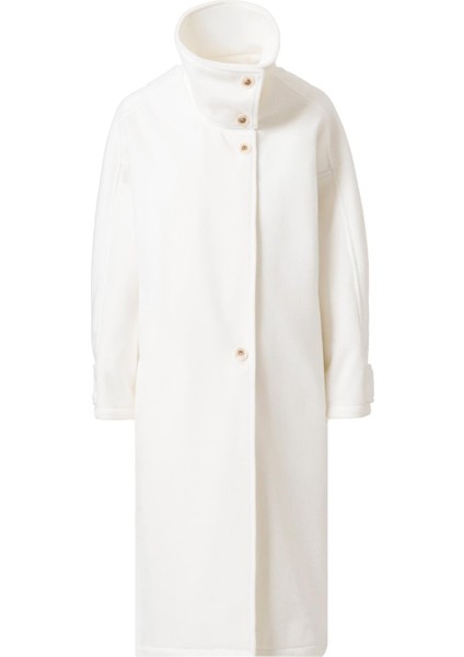 Mirelle Dik Yaka Kaşe Kaban Ekru fiyatları