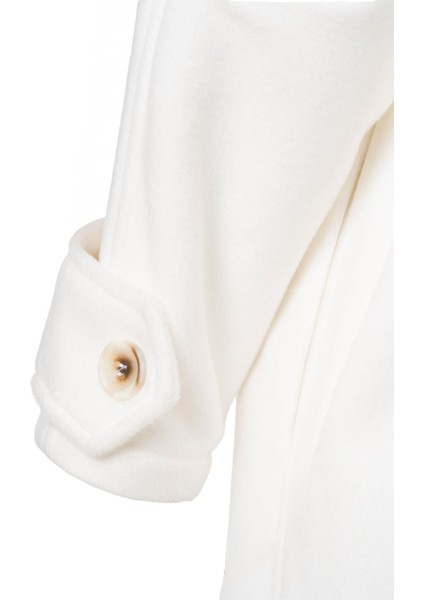 Mirelle Dik Yaka Kaşe Kaban Ekru fırsatları