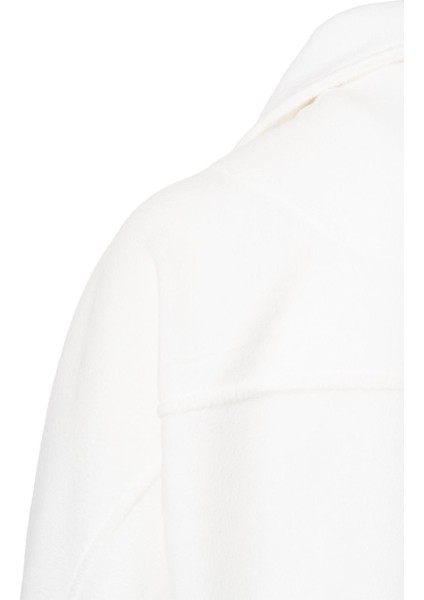 Mirelle Dik Yaka Kaşe Kaban Ekru indirimleri