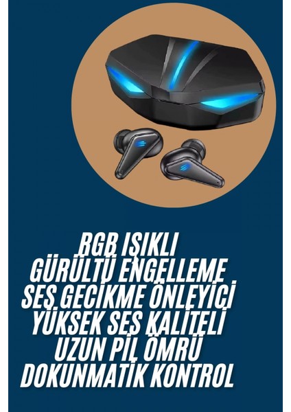 Wireless Gaming Kulaklık Mikrofonlu Bluetooth Oyuncu Kulaklığı fiyatları