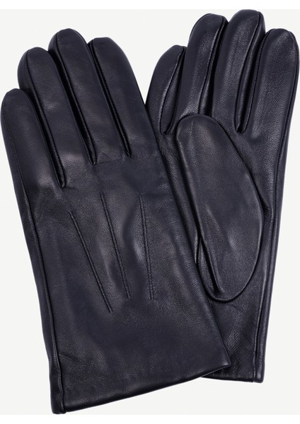 Saraç Detaylı Deri Eldiven